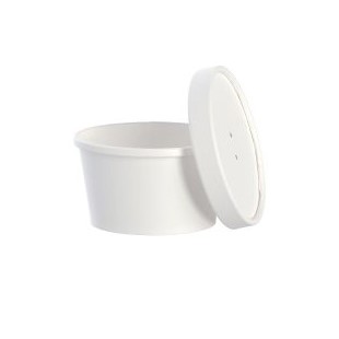8 Oz – Hot Food Container Combo Paper