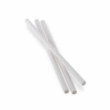 5.75″ Paper Straw – White Wrapped